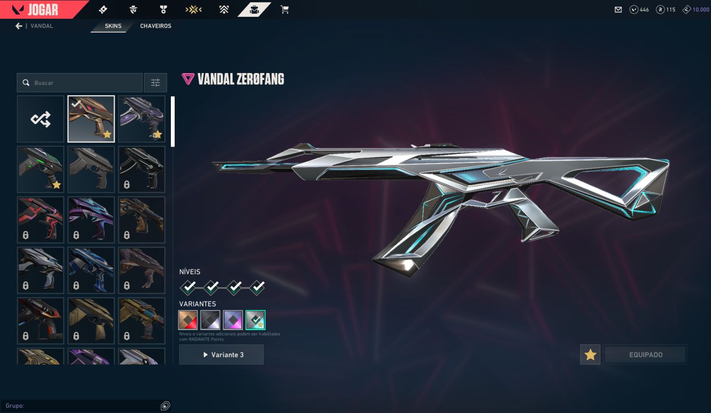 Conta Valorant Com Karanbit ion e Outras Skins