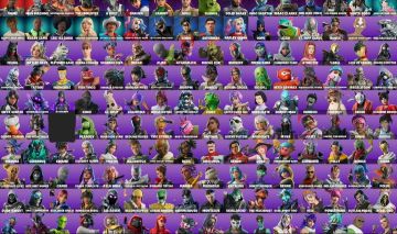 Conta rara com várias skins, pacotes, picaretas e emotes q n retornam a alguns a