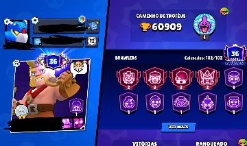 DESCONTÃO-Conta de Brawl Stars:Collet Trixie, Wattson Paladino CONTA MAIS SEGURA