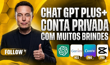 CHAT GPT + BRINDES EXCLUSIVOS |ENTREGA RÁPIDA| MELHOR PREÇO