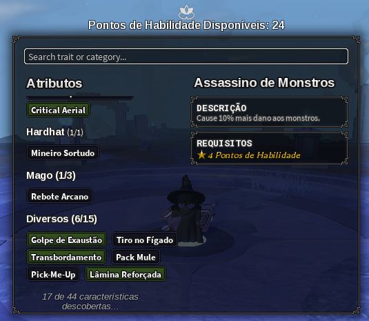 Conta Clover RPG Demon, Level 55, Light, Build sem desperdiçar nenhum ponto!