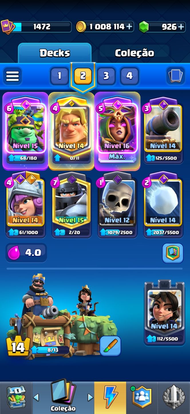 CONTA DE BRAWL STARS/CLASH ROYALE