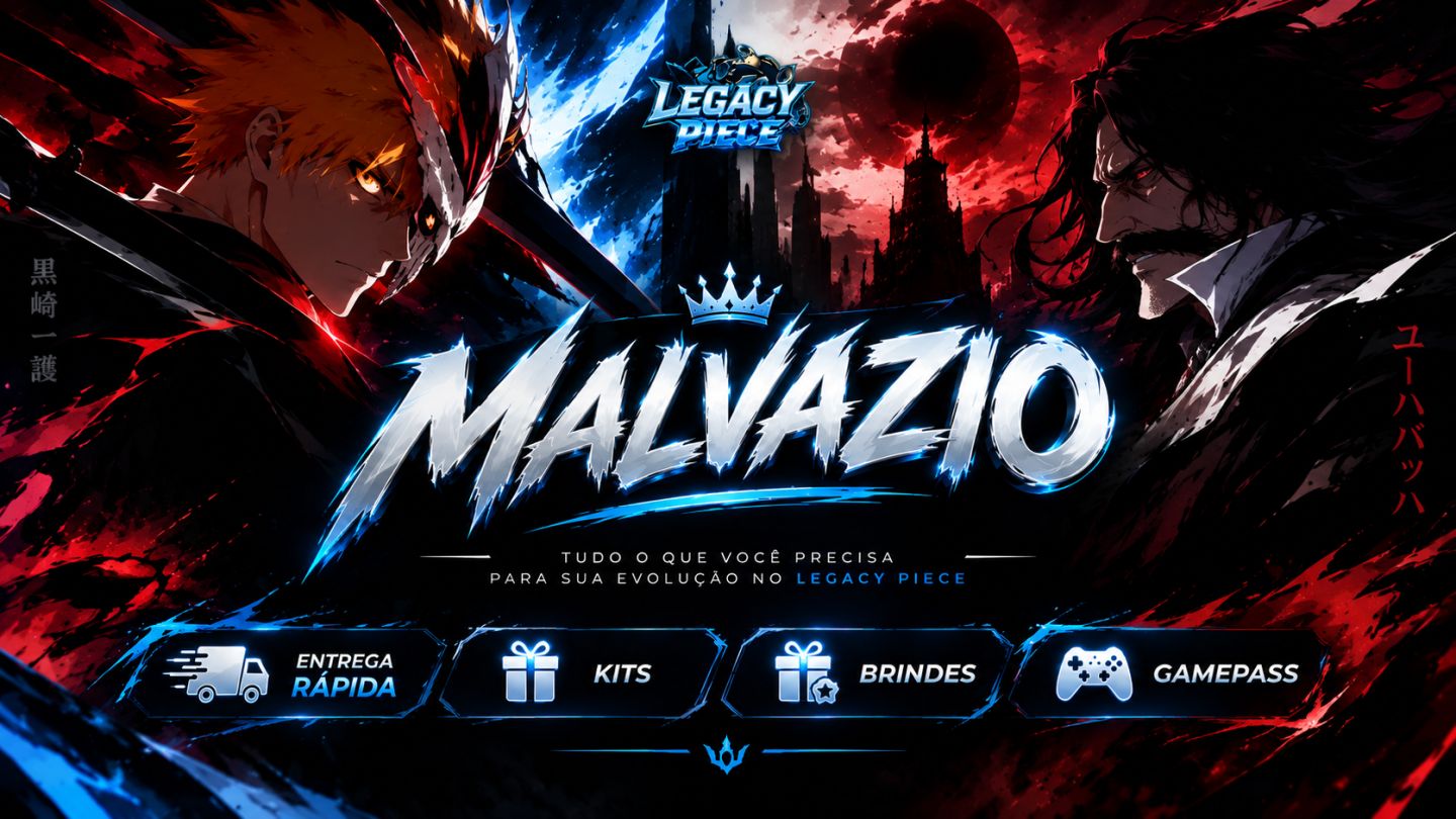 LEGACY PIECE DEVIL MAY CRY DANTES E VERGIL,GAMEPASS,CHESTS,KIT,MELHORES PREÇ