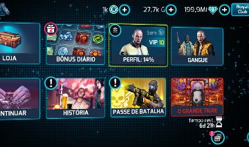 Gangstar Vegas vip 10_1 BILHÃO diamantes