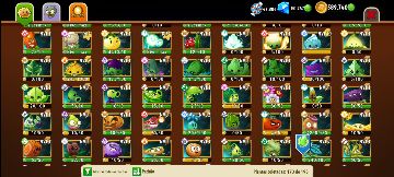 Contas Plants vs Zombies 2 quase todas as plantas desbloqueadas - muitos recusos