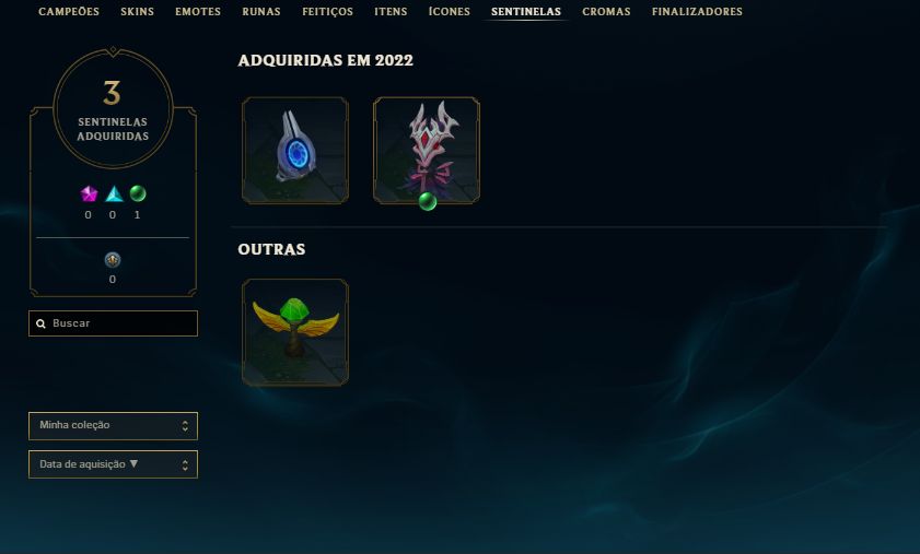 CONTA PLATINA 3 / 12 SKINS / GAREN CRIADOR MITICO / TALON VELHO OESTE / 4.6K EA