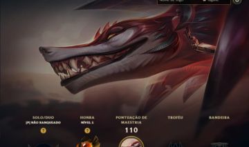 Conta League of Legends nível 30!