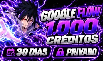 Google Flow Privado | 1.000 Créditos | 30 Dias de Acesso | Veo 3.1