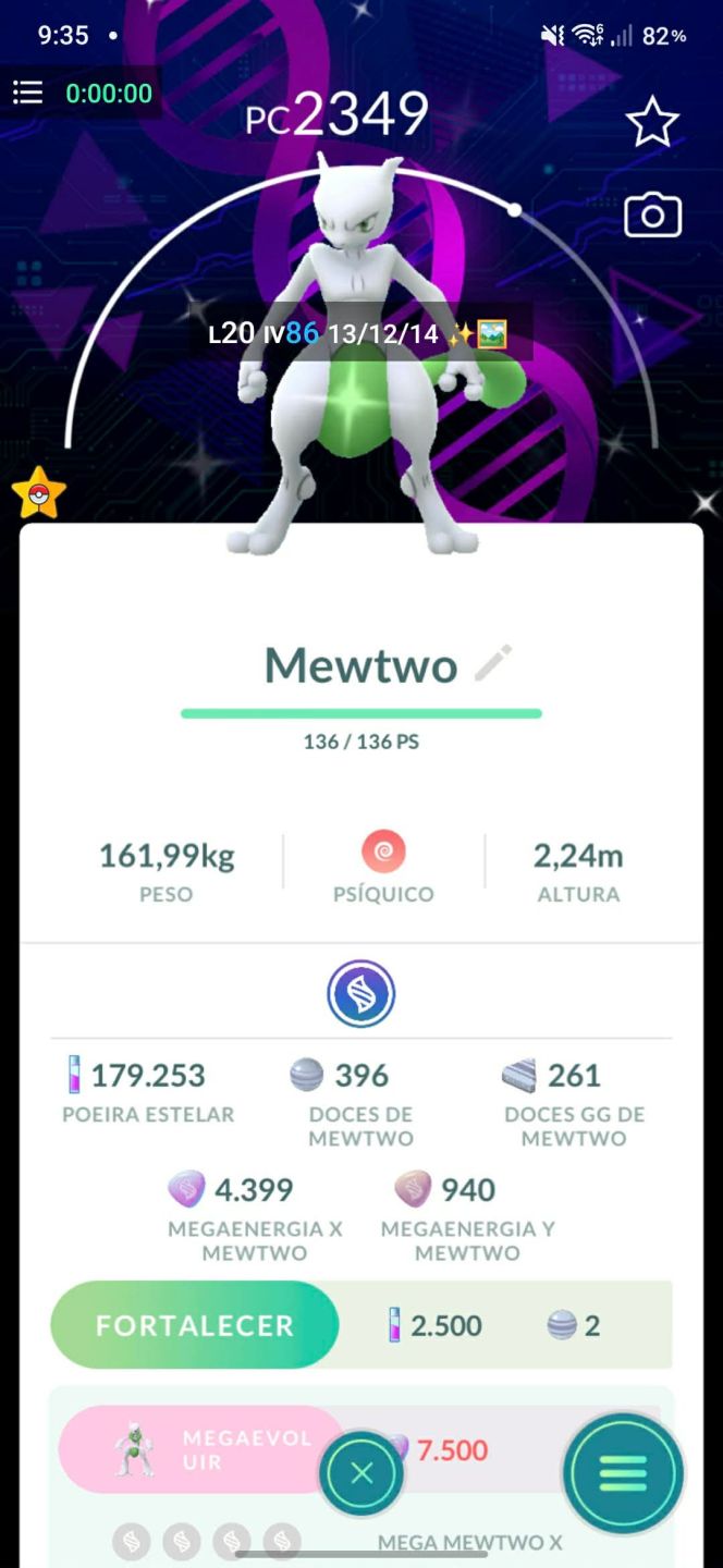 CONTA POKÉMON GO LVL 47 COM CHARIZARD SHINDO DE EVENTO + MEWTWO SHINY E SORTUDO!