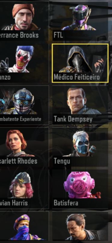 Conta de cod mobile