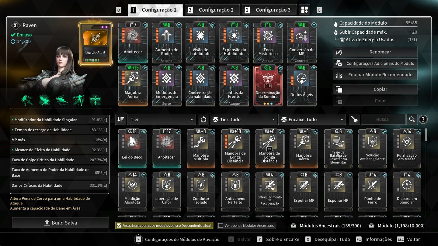 CONTA ENDGAME THE FIRST DESCENDANT | RANK 28 - 13 DESCENDANT FULL BUILD
