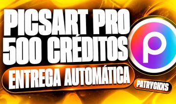 Picsart AI PRO 500 Créditos | Grok, Seedance 2.5, Wan 3.0, HeyGen, Kling, Hailuo