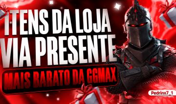 PRESENTE NO FORTNITE VBUCKS (ITENS DA LOJA) -PROMOÇÃO