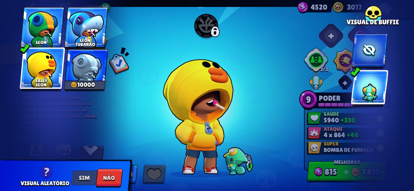 Conta brawl stars antiga e gemada