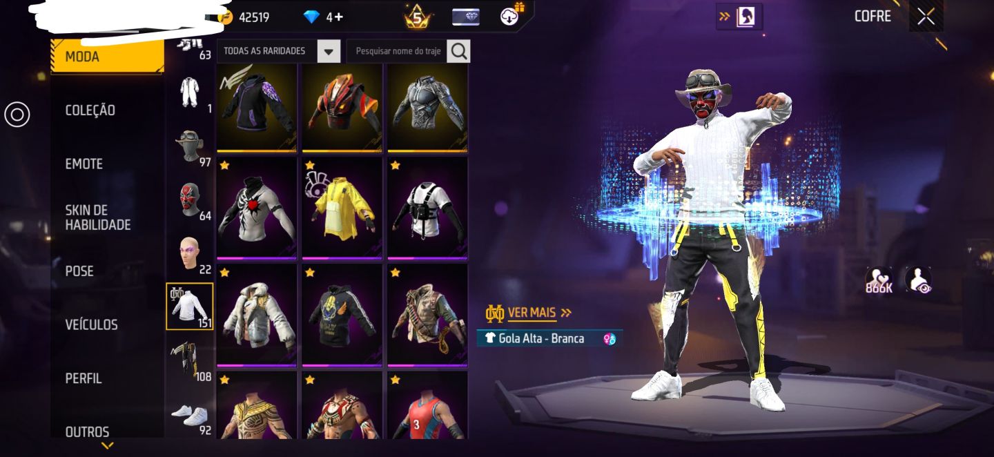 Conta de Free Fire muito boa para não começar do zero
