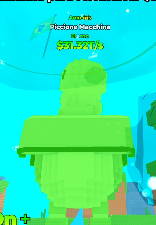 EMPURRE UM BLOCO DA SORTE - ROBLOX - BRAINROTS FORTES, ETERNAL E OMEGA!!!