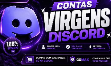CONTA DISCORD VIRGEM +30 DIAS | ENVIO IMEDIATO + BRINDE