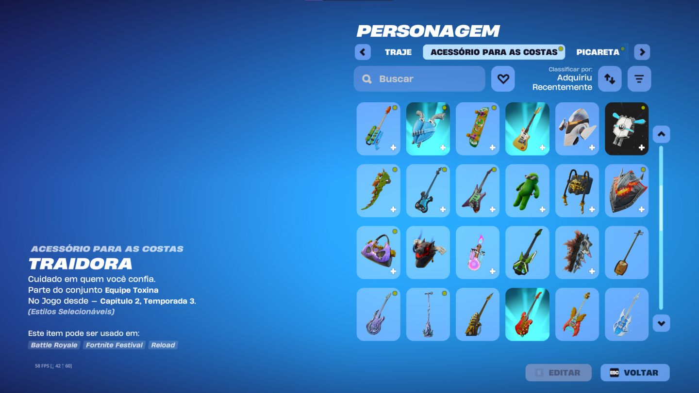 Conta Fortnite + epic games