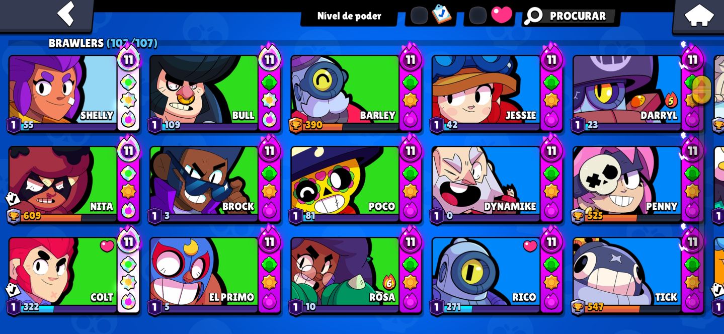 Conta de Brawl stars com ótimo preço!!