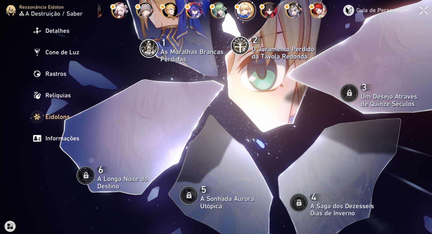 Honkai: Star Rail Conta Endgame Completa | 43 T5 | 35 Limitados | Cyrene e2