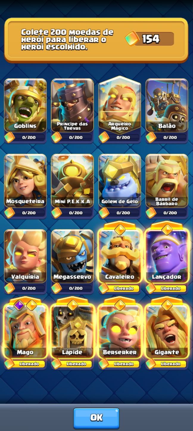 Conta de Clash Royale com 7.000 troféus!