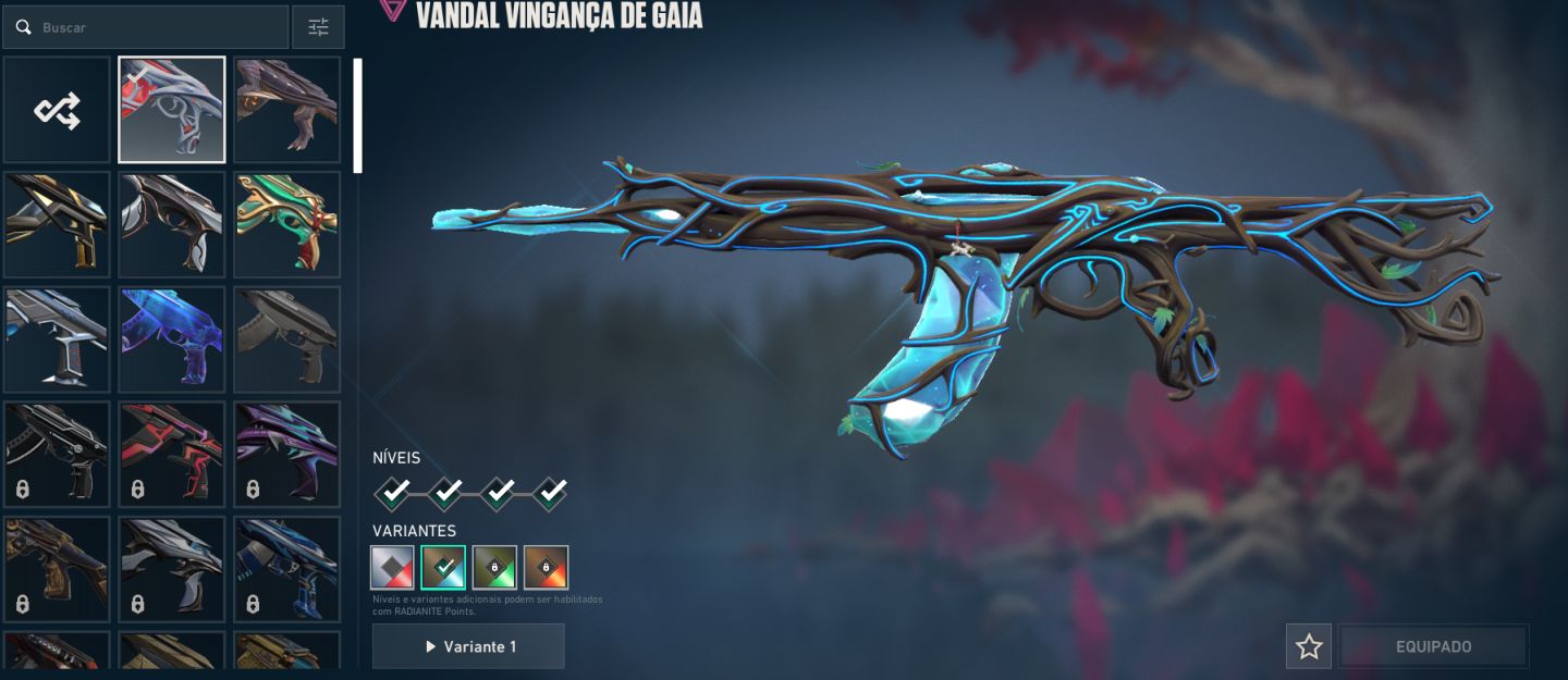 CONTA VALORANT + SKINS