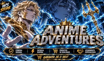 [ANIME ADVENTURES COMEBACK!] CONTA LVL 180 COM VARIOS METAS E SHINYS