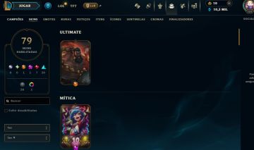 FULL ACESSO - 79 SKINS - 160 CAMPEÕES - LEVEL 131 - 10 MIL ESSENCIA AZUL