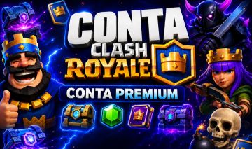 Conta Clash Royale Arena 14 + Brinde [ ENTREGA AUTOMATICO]
