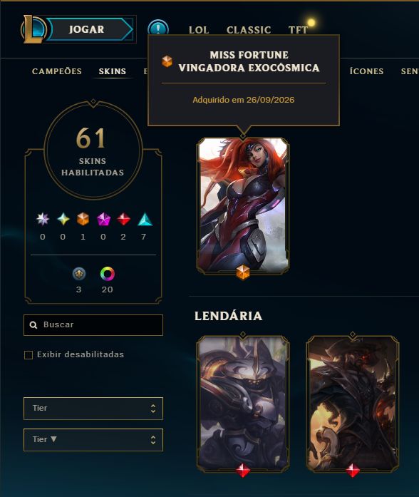 LENDÁRIA LUCIAN VELHO OESTE + [ DIAMANTE COM 65% DE WIN RATE ] + [ TROCA NICK ]