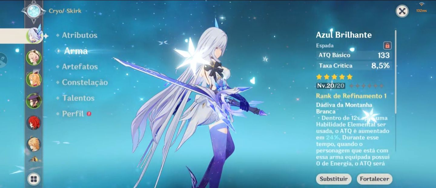 Genshin Impact contas