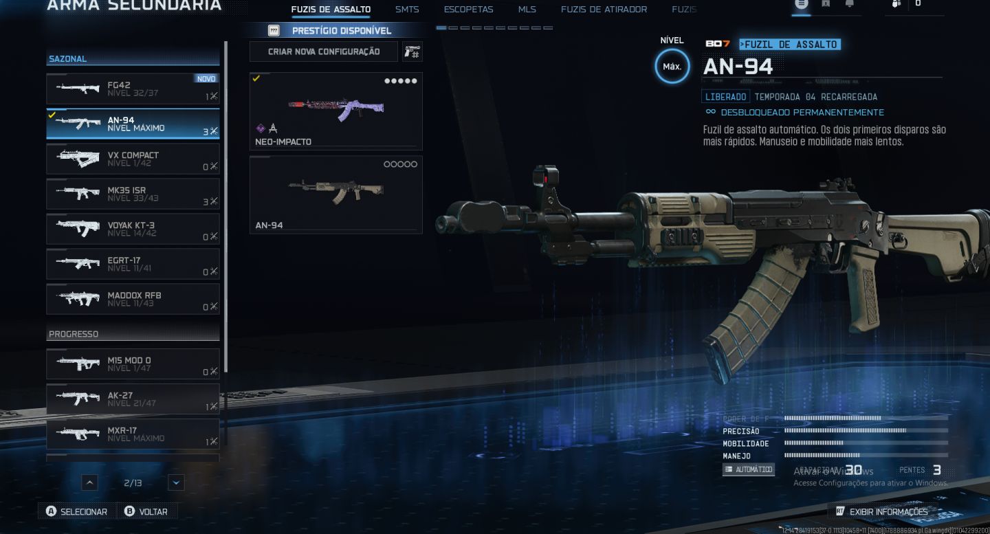 Conta Warzone Ranked Diamante l