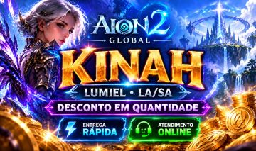 AION 2 GLOBAL | KINAH LUMIEL (LA/SA) ENTREGA RÁPIDA | MELHOR PREÇO DESCONTO