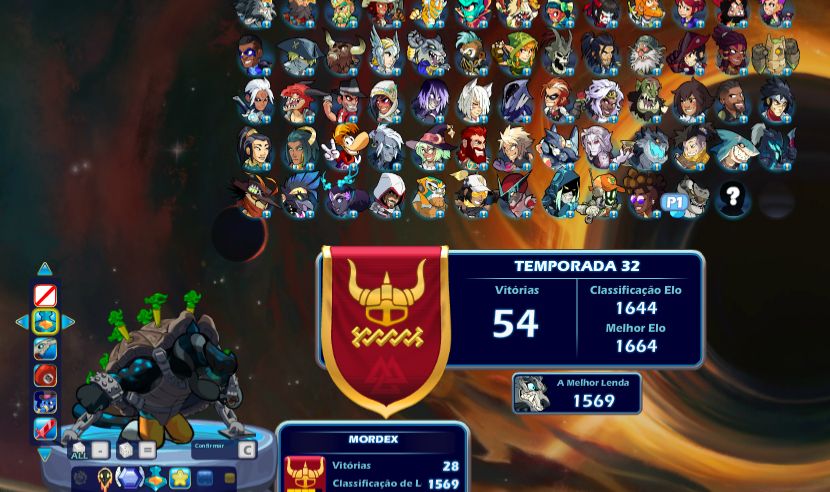 Conta de brawlhalla