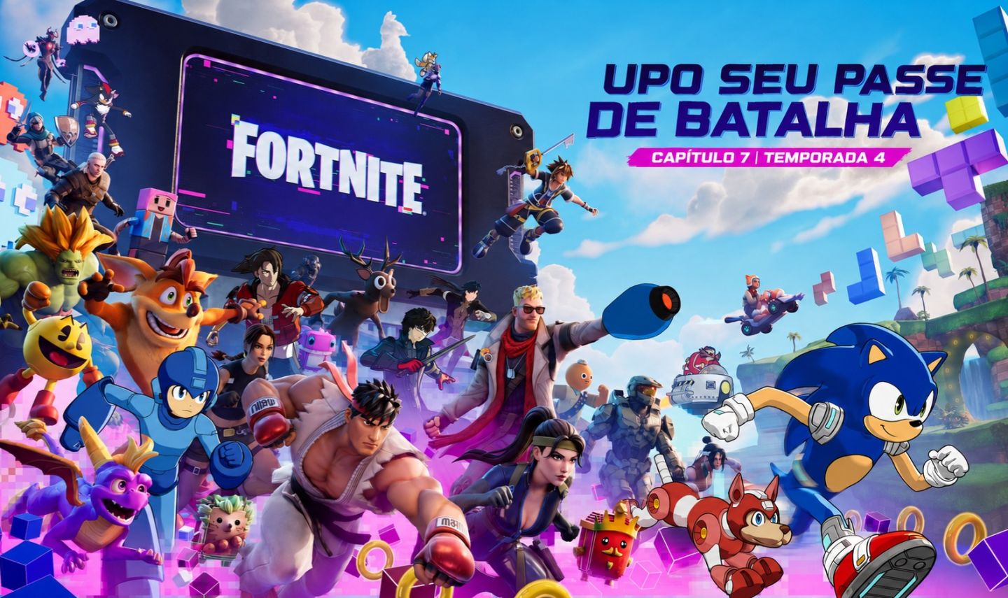 UPO SEU PASSE DE BATALHA NO FORTNITE - XP SEMANAL - LEIA DESCRIÇÃO