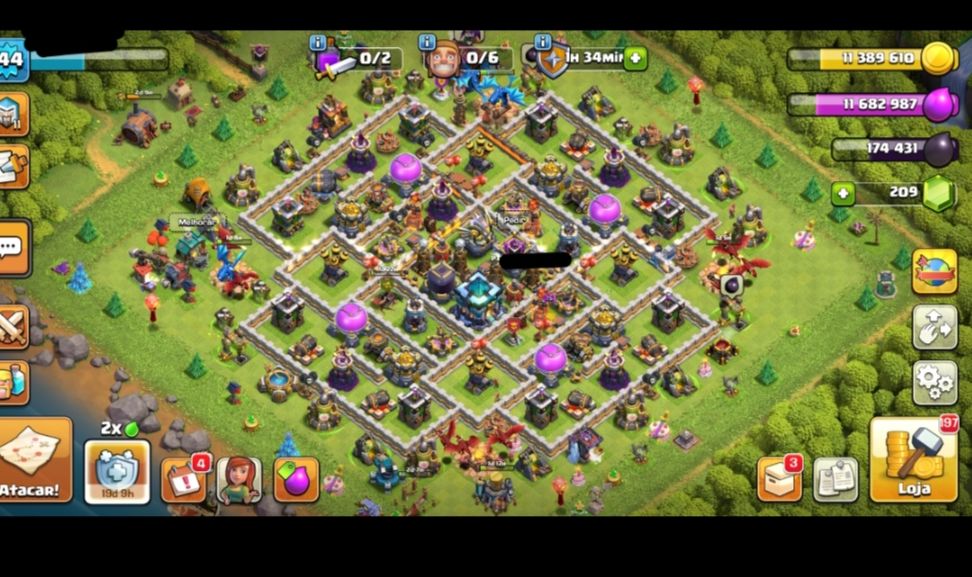 Conta de Clash of Clans - Nostalgia
