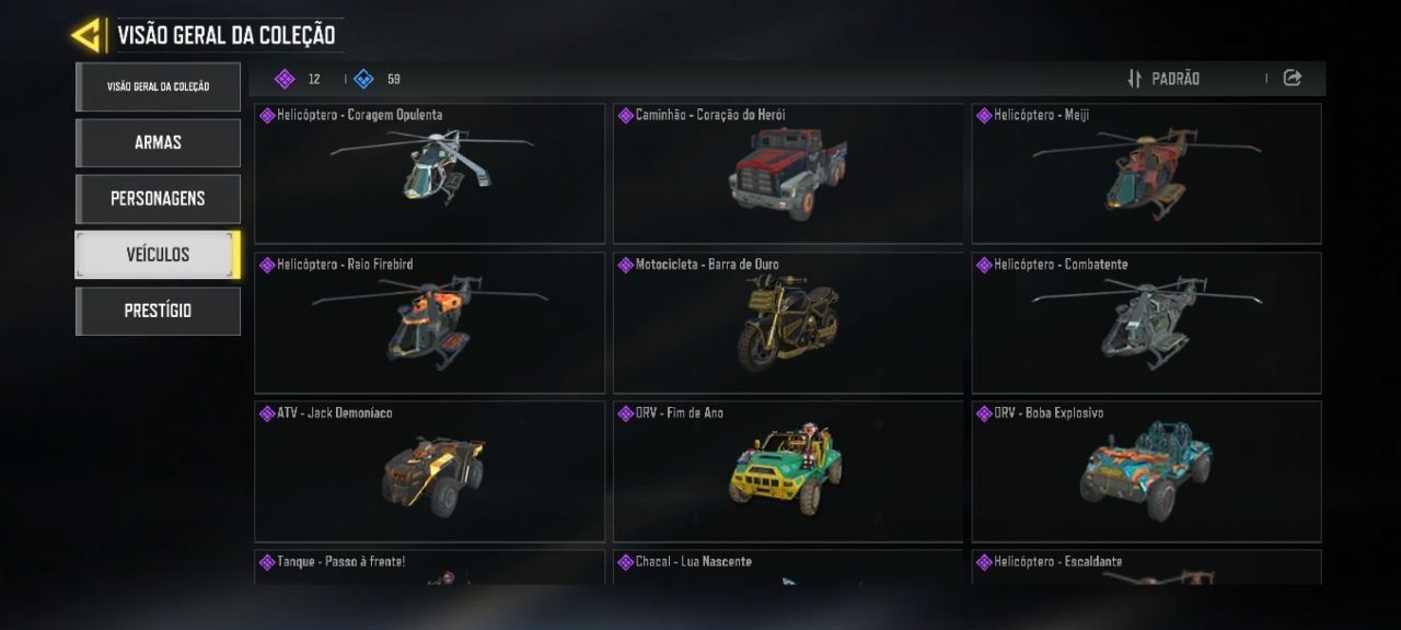 CONTA CALL OF DUTY: MOBILE SKINS E PERSONAGENS VALIOSA!
