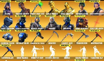 CONTA FORTNITE OG TRAVIS SCOTT | MERRY MINT | GLOW | PACOTES TWITCH | 200 SKINS