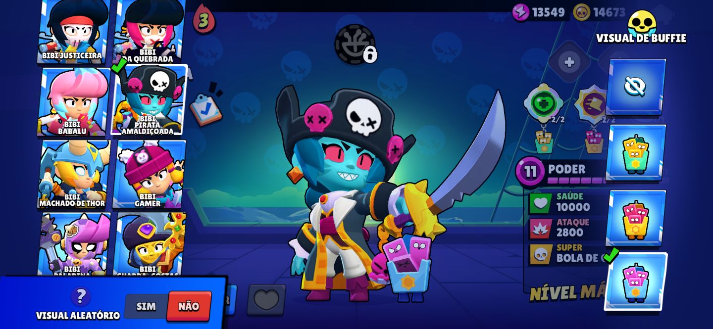 CONTA BRAWL STARS TOP TODOS OS HERÓIS & SKINS LENDÁRIAS