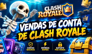 CONTA DO CLASH ROYALE ARENA 17