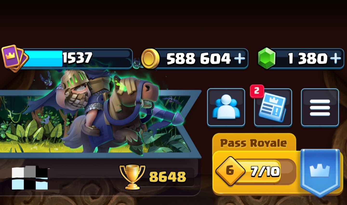 Clash Royale- Conta Antiga com várias evoluções.