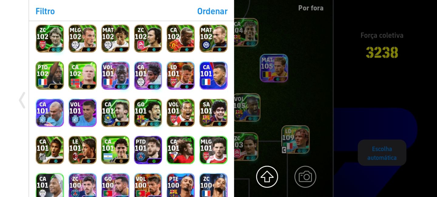 Conta EFootball 3238+FULL YAMAL RAPHINHA+COMPANHIA CONTA FULL