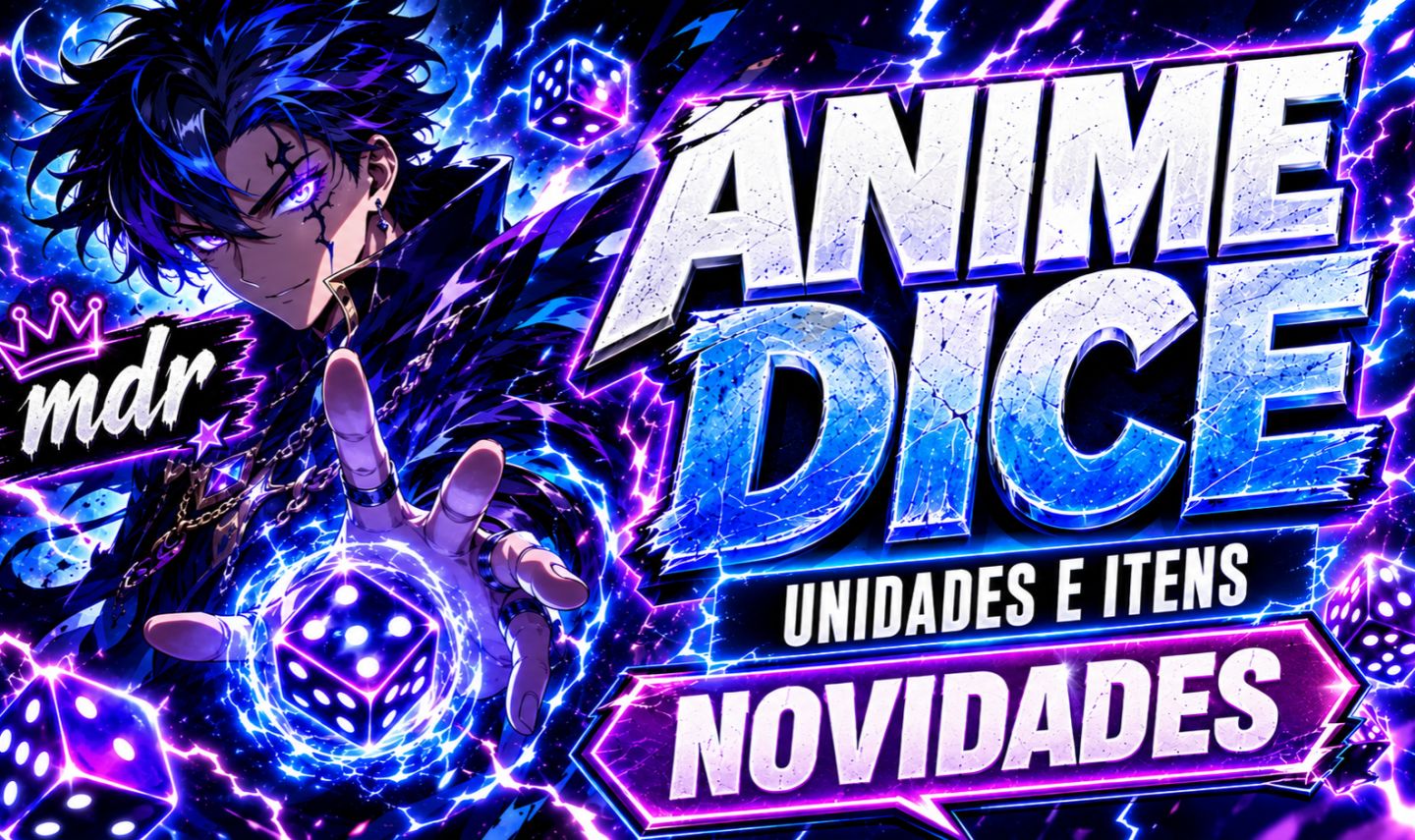 [PROMOÇÃO] ANIME DICE - ROLE DADOS DE ANIME - UNITS | JACKPOTS | LUCKY SPIN