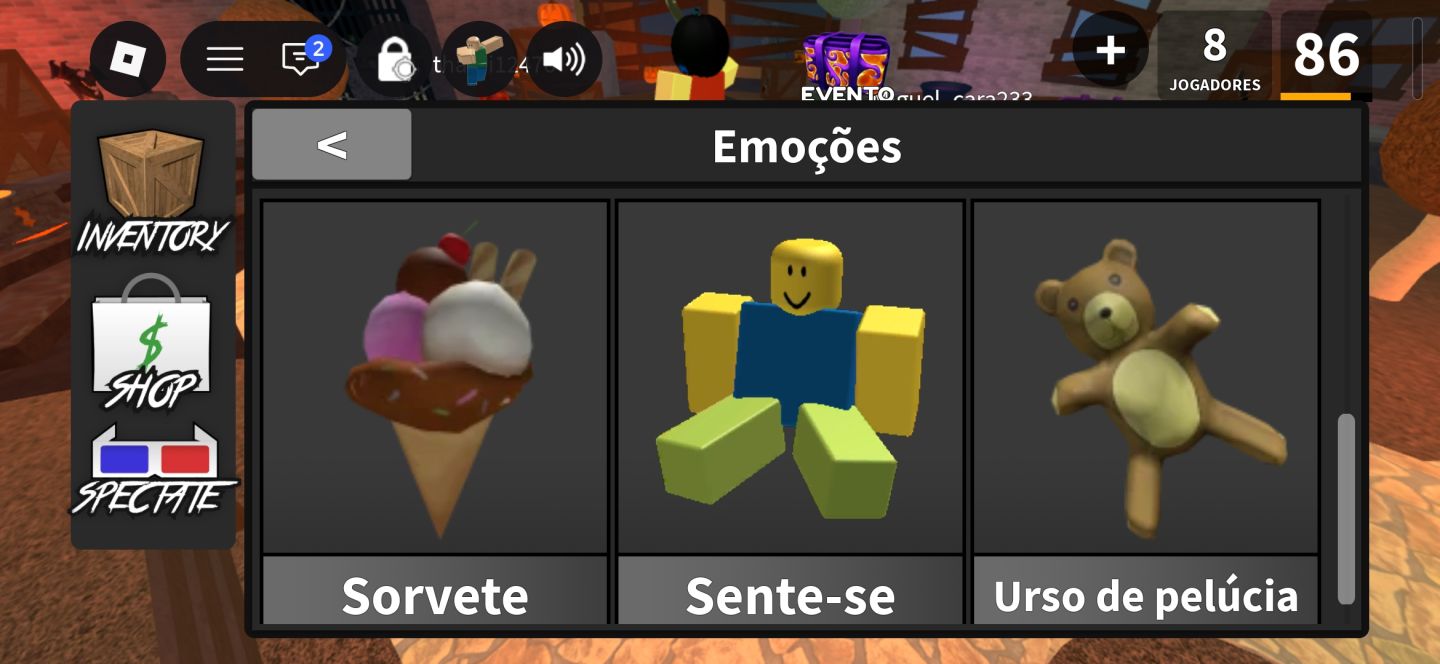 CONTA MURDER MYSTERY 2 ELITE | 1500+ ROBUX GASTOS + EMOTES!
