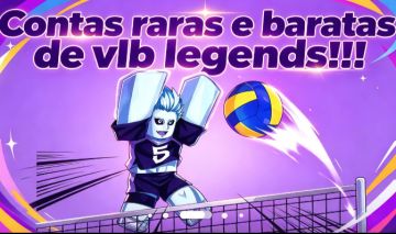 Contas de voleibol legends raras em promoção!!
