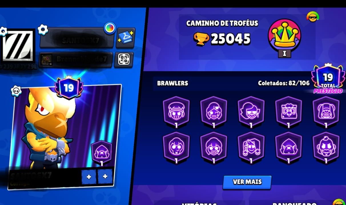 25K TROFEUS, ALGUMAS SKINS, 19 PRESTIGIOS, 2.1 K VITORIAS 150 HORAS GAMEPLAY