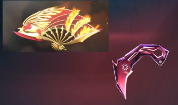 Conta VALORANT Karambit Lockin e Leque flamejante OGE