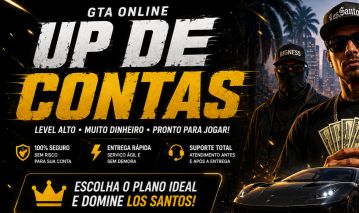 GTA ONLINE | UP DE CONTA + MONEY BOOST | ENTREGA RÁPIDA