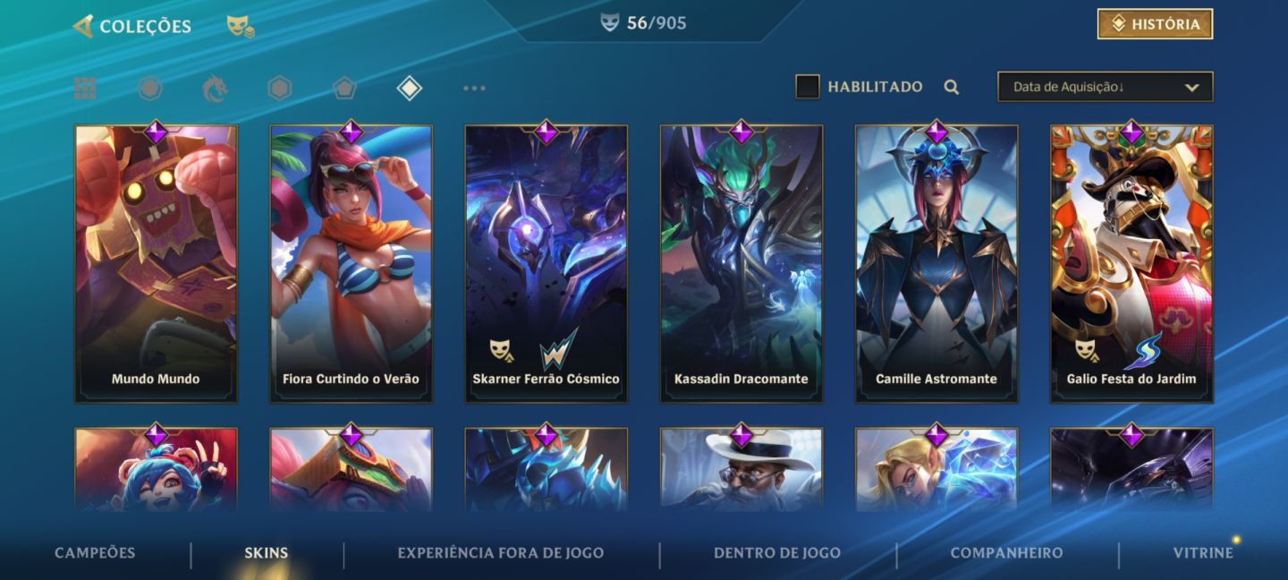 Conta Wild Rift 56 Skins Yone HEARTSTEEL de Prestígio