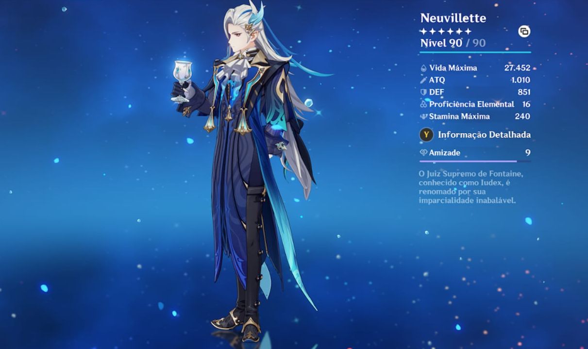 1 x CONTA NEUVILETTE + ARMA + ARMA DO XIAO+ Mavuika
